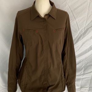 Women's North Face button down shirt - Large
